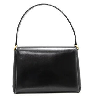 Gucci Black Leather Handbag Black
